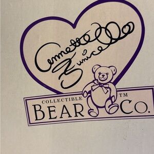 Collectible Bear Co. Heart Logo Sign